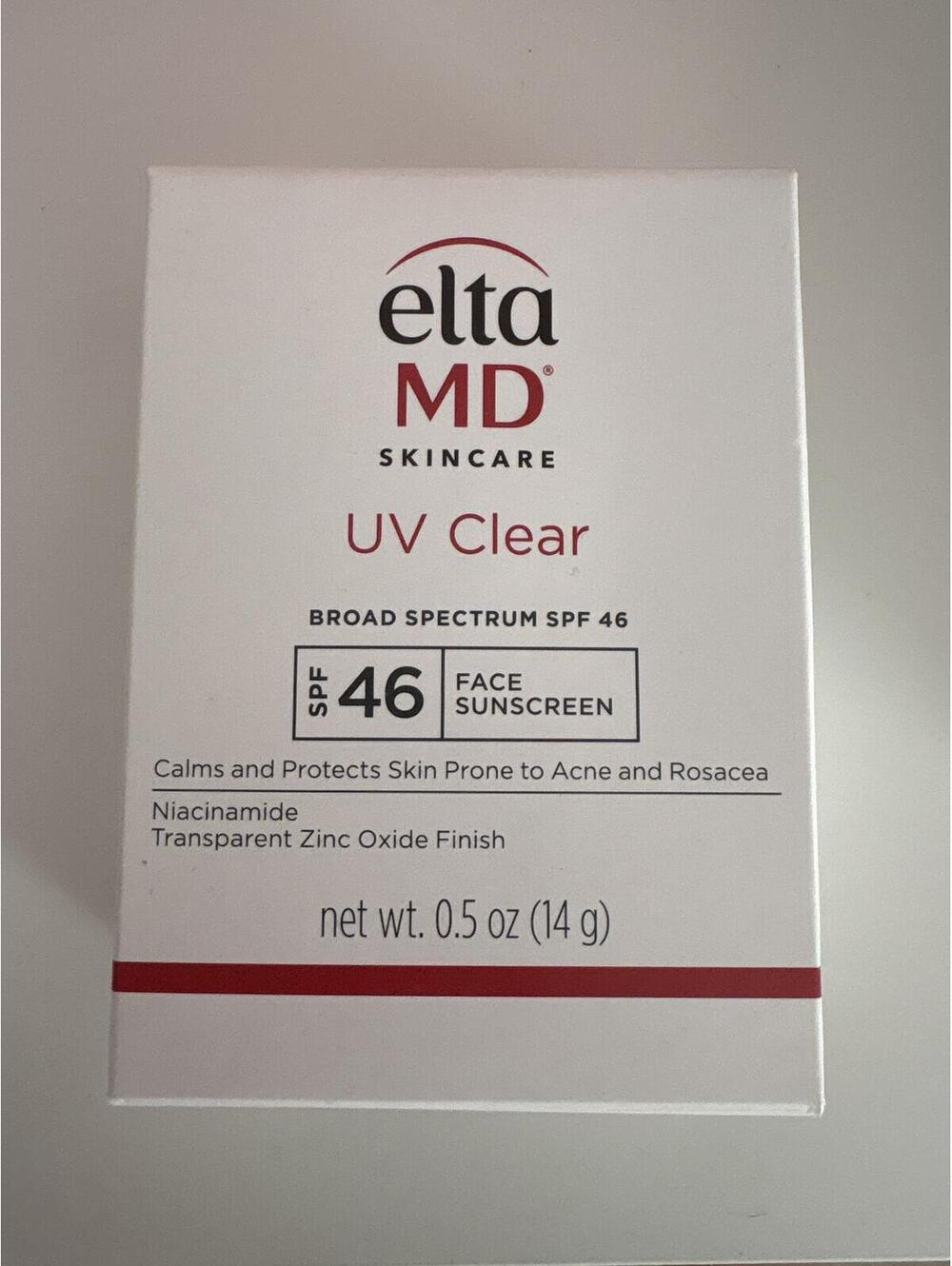Elta MD UV Clear Broad Spectrum SPF 46 Face Sunscreen 0.5 oz
